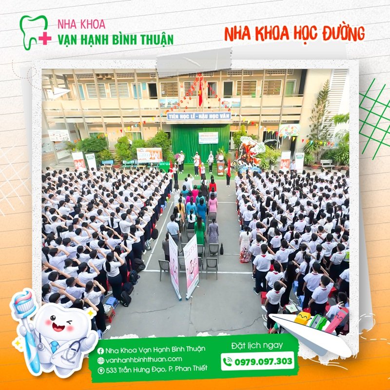 Chương trình nha khoa học đường tại trường thcs trần phú